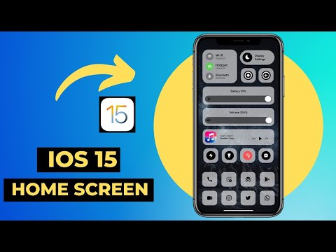 ios 15 aesthetic