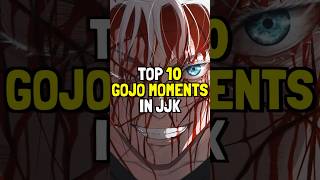Top 10 GOJO Moments (Jujutsu Kaisen Manga)