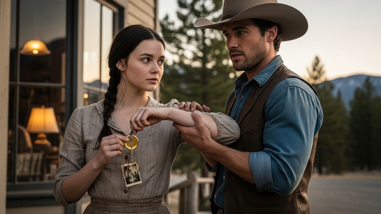 She Arrived With Nothing But A Broken Locket, The Cowboy Said 
