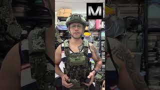 Marines designed chest rig and helmet cover
