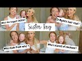 Sister Tag |Amy-Mae, Rylee & Scarlett| Get to know us!