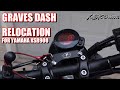 GRAVES MOTORSPORTS DASH RELOCATION INSTALL FOR YAMAHA XSR900