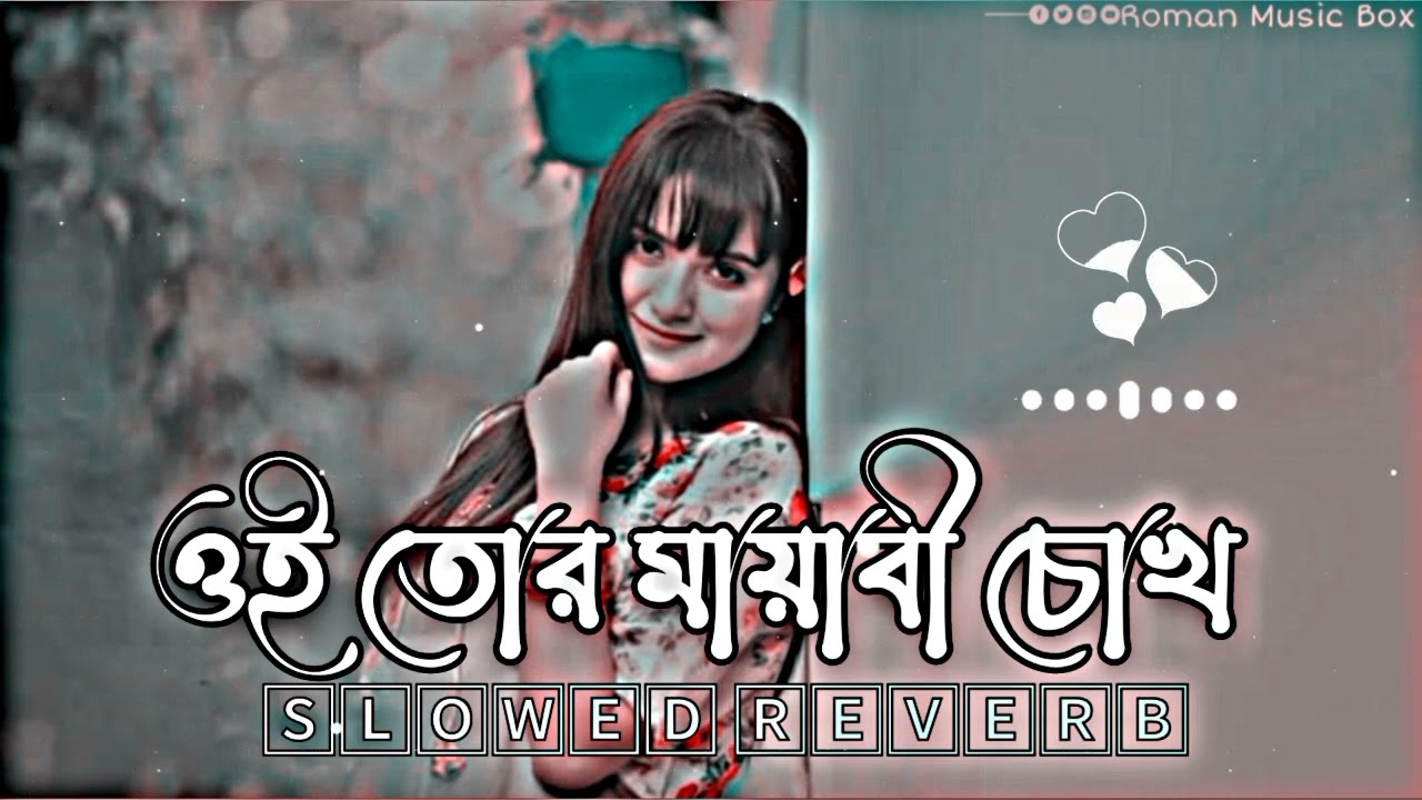 Oi Tor Mayabi Chokh       SlowedReverb Bangla Lofi Song  Bangla Song 2023