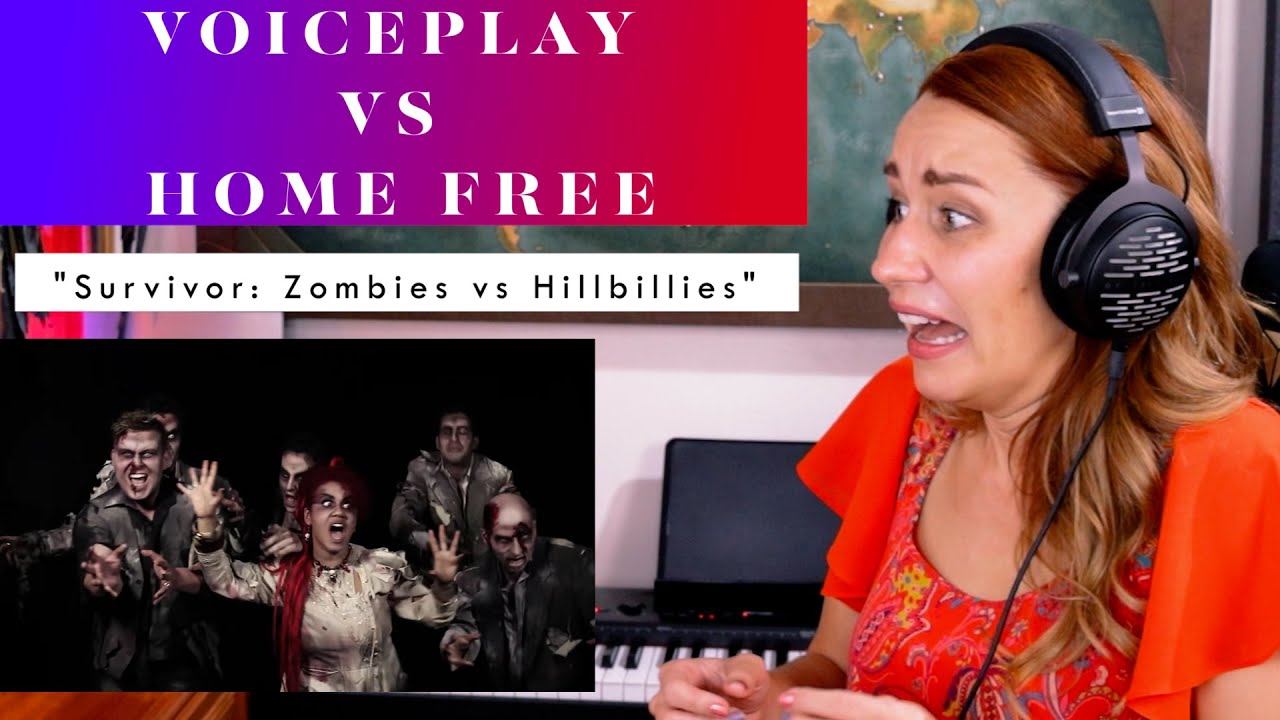 VoicePlay vs Home Free "Survivor: Zombies vs Hillbillies" REACTION & ANALYSIS by Vocal Coach