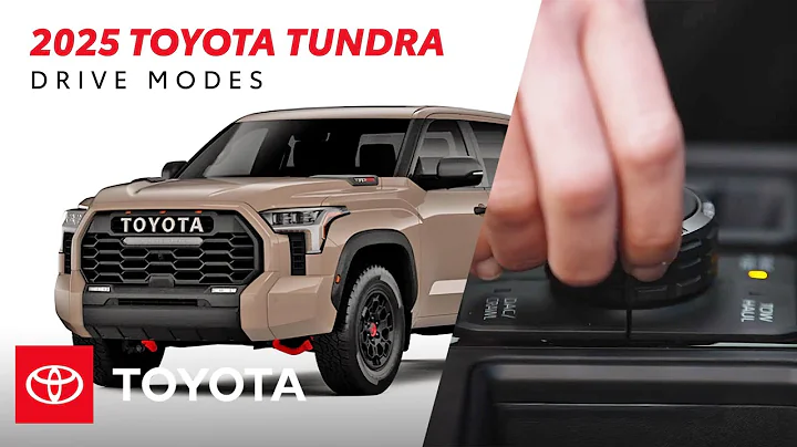 2025 Toyota Tundra: How to Use Drive Modes | Toyota Drive-Off Essentials