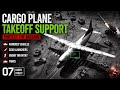 Cargo Plane Takeoff Under Attack 🔥 | Drone Support vs Tanks & SCUDs | 4K Gameplay