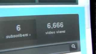6666 Youtube Views And 6 Subscribers