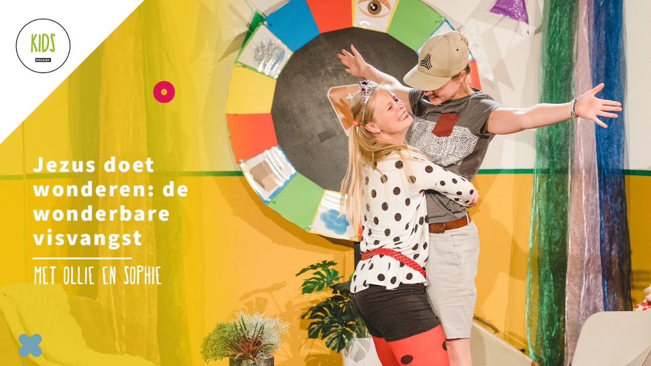 Ollie en Sophie luisteren naar elkaar👂🏼| Jezus doet wonderen🙌🏽 de wonderbare visvangst🎣