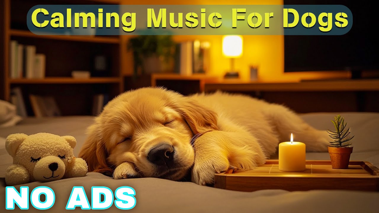 12 Hours Of Dog Healing Music 🎵 Calming Music For Dogs 🐕 Piano Music 💖Relaxing Dog Sleep Sounds 🐾