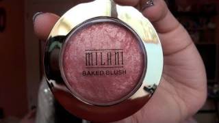Review- NEW Milani Baked Blushes + MAC Stereo Rose Dupe!