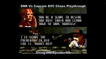 SNK Vs Capcom: SVC Chaos Dhalsim Playthrough using the Ps2 Xploder V2 :D #Playstation #Sony #Ps2