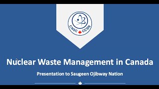 Nuclear Webinar Series Ep. 05 | Nuclear Waste
