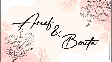Ibadah Pemberkatan Nikah Arief & Bonita JKI Kunci Daud Sukoharjo