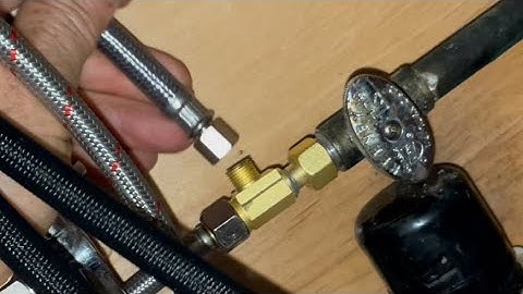 “installing”￼ ￼waterline ￼refrigerator  ICEMAKER (￼using kitchen sink, water source)