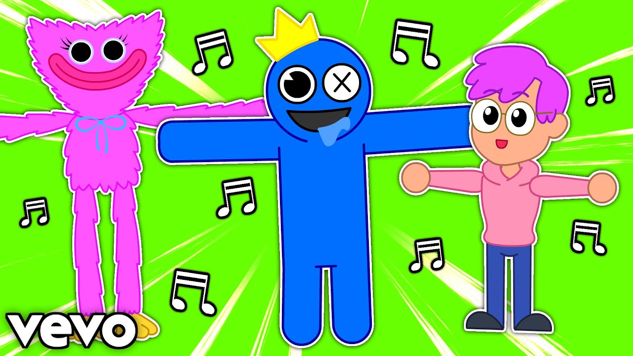 THE LANKYBOX T-POSE SONG! 🎵 (ft. RAINBOW FRIENDS, SONIC.EXE, & MORE)  (Official LankyBox Music Video) 