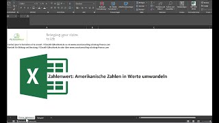 Zahlenwert Zahlenformat In Excel Konvertieren Sie Mühelos Vom Amerikanischen Zum Deutschen Format