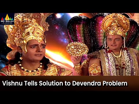 Lord Vishnu Gives Solution to Devendra Problem | Episode 140 | Om Namah Shivaya Telugu Serial - SRIBALAJIMOVIES