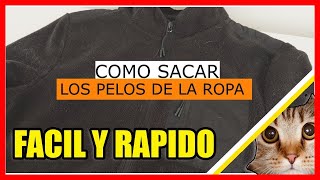 Cómo quitar los pelos de las mascotas de la ropa?