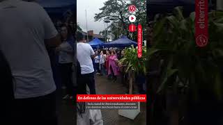 Marcha en defensa de la Universidad Pública en Oberá