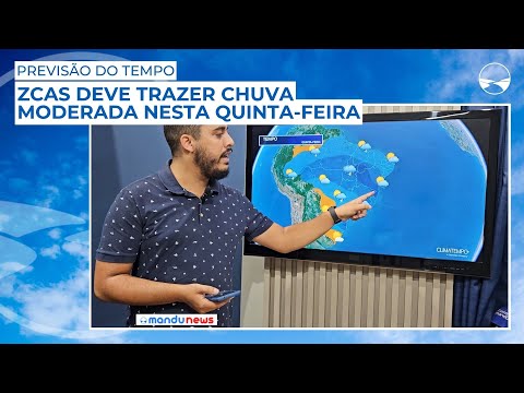 ZCAS deve trazer chuva moderada nesta quinta-feira; como fica o tempo na estreia do Pousão?