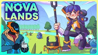 Chill Sci-Fi Automation Sandbox! - Nova Lands [Full Release]