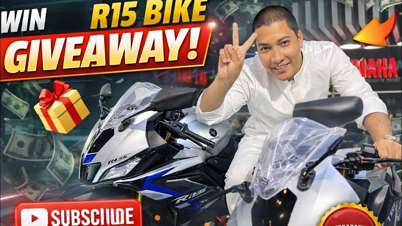 🎉 বাংলাদেশের সবচেয়ে বড় চ্যালেঞ্জ!  R15M Bike Giveaway 