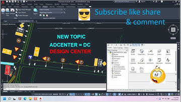 HOW TO USE (ADCENTER)DESIGN CENTER IN AUTOCAD WITH DETAILS (TRICKY COMMANDS FOR BEGINNERS)