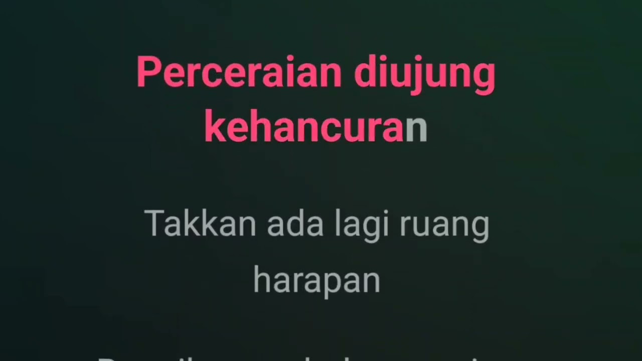 Perceraian Lara - Maulana Adriansyah