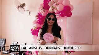 Information LATE ARISE TV JOURNALIST, SOMMIE MADUAGWU HONOURED 1 YEAR AFTER HER DEATH Guide