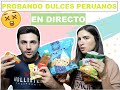 ¡¡PROBANDO DULCES PERUANOS EN DIRECTO!!🤩