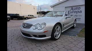 The 2005 Mercedes-Benz SL55 AMG Roadster is an elegant sledgehammer and terrific bargain *SOLD*