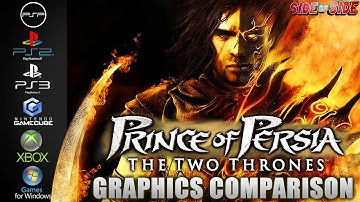 Prince of Persia Two Thrones | Graphics Comparison | ( PSP , PS2 , PS3 , Gamecube , XBOX , PC )