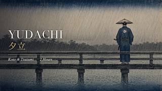 YŪDACHI — 夕立 | Japanese Koto & Tsuzumi for Deep Focus & Sudden Calm | Ukiyo-e Ambience