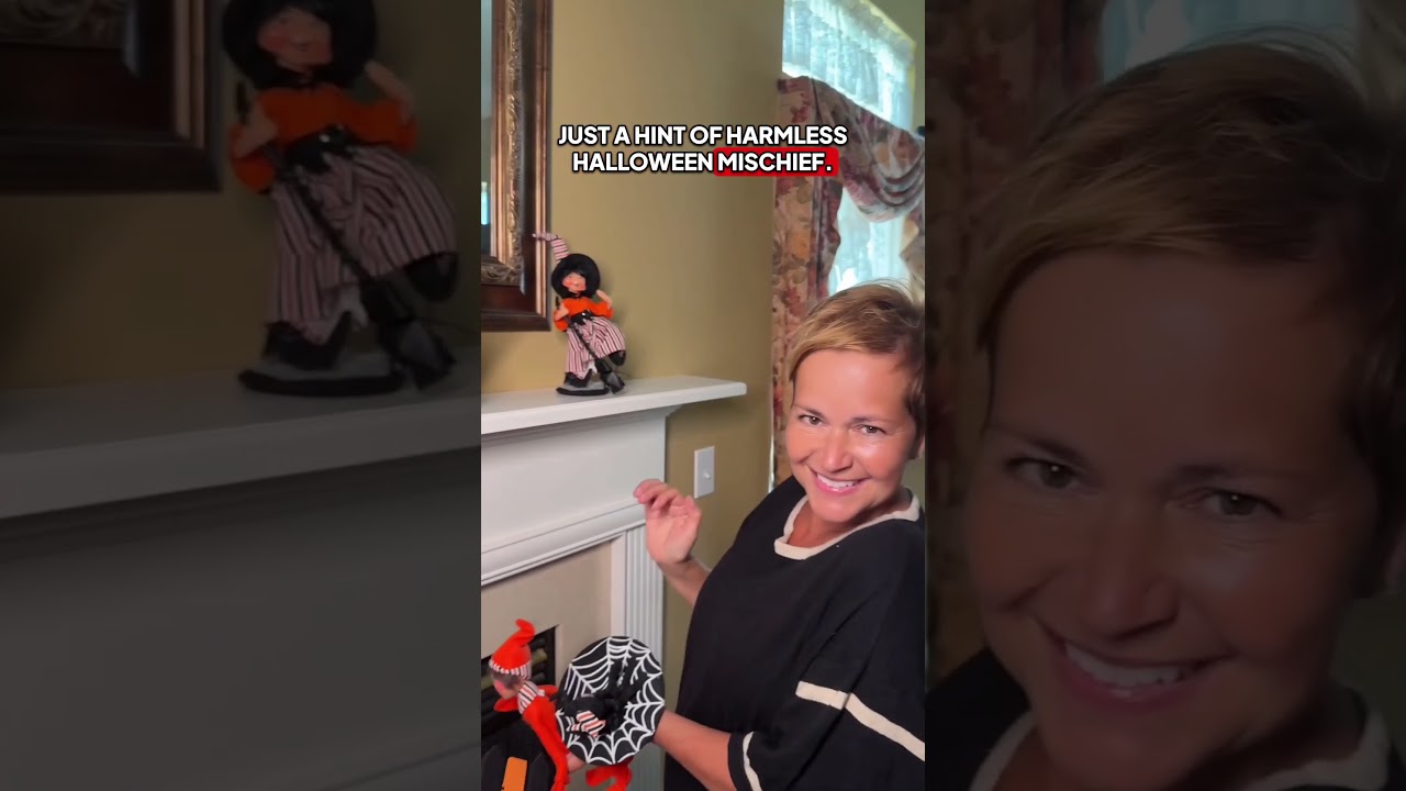 2025 Scary Stripe Trio - Annalee Dolls