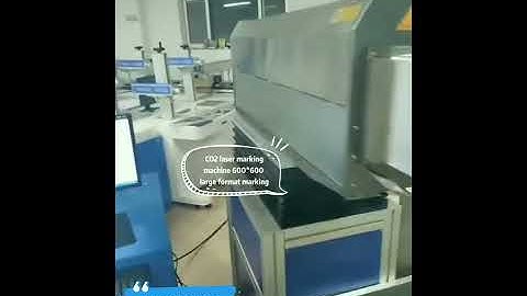 CO2 large format laser marking machine engraving machine