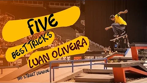 FIVE best tricks #01 Luan Oliveira no SLS (homenagem Aniversario)