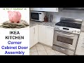 IKEA Kitchen - Corner Cabinet Door Installation