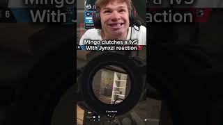 Mingo might be the best #r6 #jynxzi #mingojce #1v5clutch #clutch