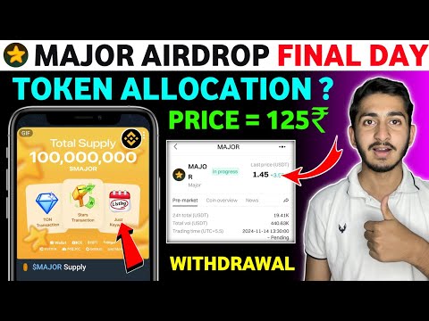 Major Airdrop total