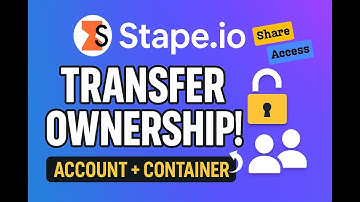 Stape.io Access Sharing Tutorial | Account Access + Container Ownership Transfer