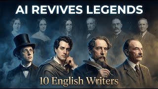 10 Great English Writers Brought Back to Life with AI.