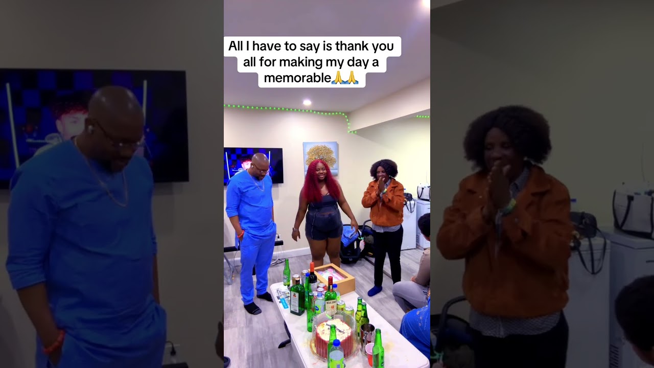 My Heart is overflowing. To have my friends and family show up for me the way they did means more🙏