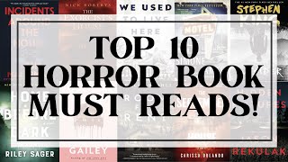 10 Books To Read If You LOVE Horror👻📚