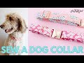 Dog collar sewing pattern  make a custom pet collar