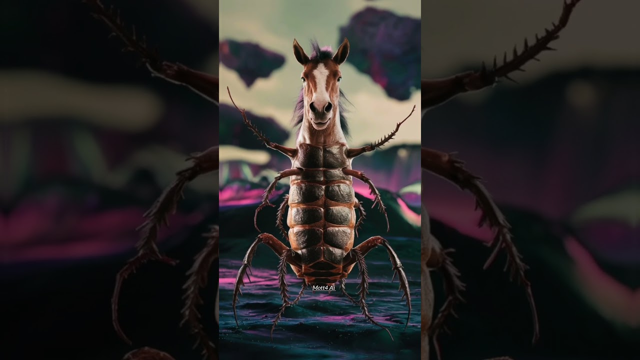 AI generated hybrid animals images || 