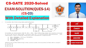 GATE CSE 2020 EXAM QUESTION 14 with Detailed Solution | GATE 2021