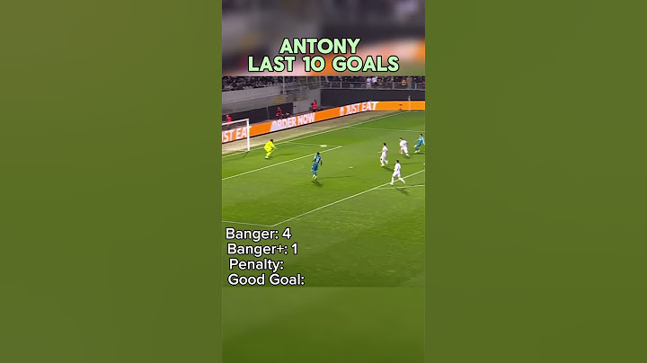Antony last 10 goals #antony #football #soccer #footballedit