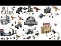 All Lego Jurassic World : Fallen Kingdom Sets 2018 - Lego Speed Build Review