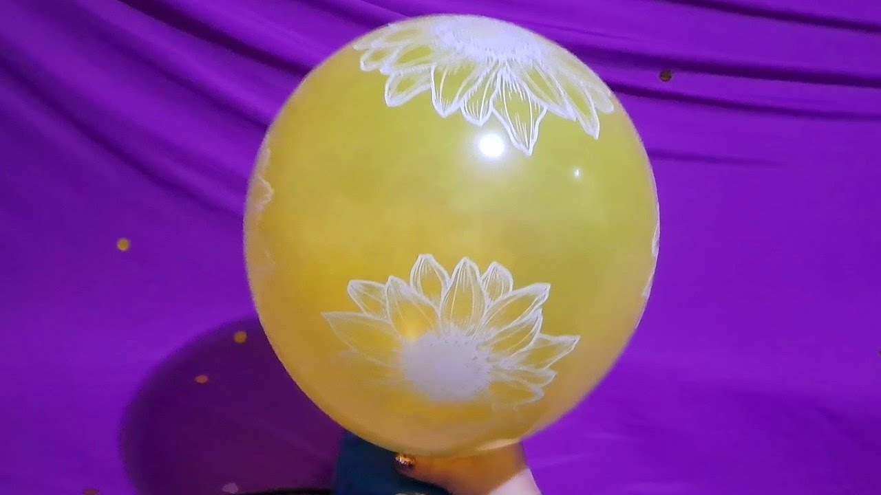 INFLATING AND DEFLATING FUN HAPPY BIRTHDAY BALLOONS!!! - YouTube