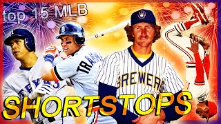 OS 15 MELHORES SHORTSTOPS DA MLB DE TODOS OS TEMPOS!! A-ROD, Trammel, THE WIZARD, etc...